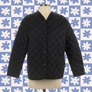 Lisa Says Gah Black Phoebe Quilted Jacket - XS/S, Excellent Condition 🖤